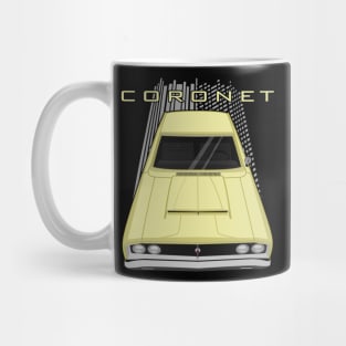 Dodge Coronet 1968 - yellow Mug